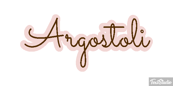 Argostoli Effetto testo