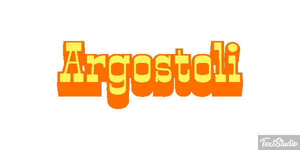 Argostoli Effetto testo