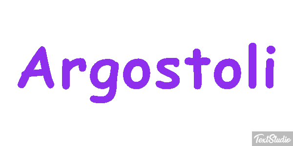 Argostoli Effetto testo