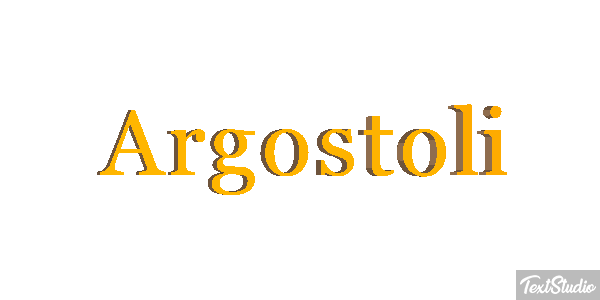 Argostoli Effetto testo