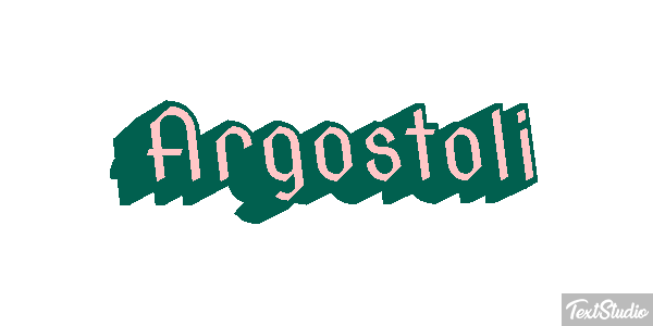 Argostoli Effetto testo