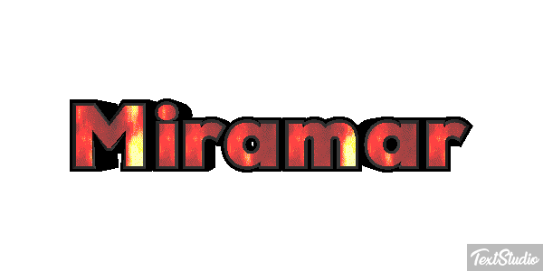 Miramar Texteffekt