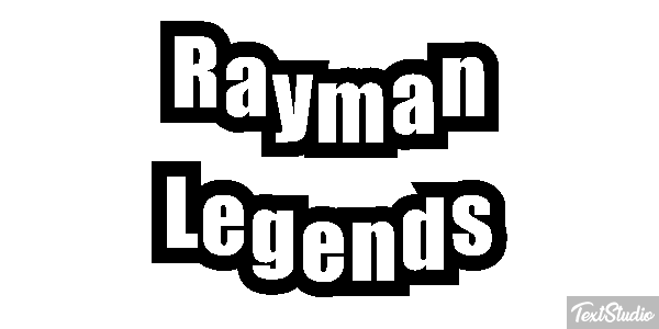 Rayman Legends Efekt tekstowy