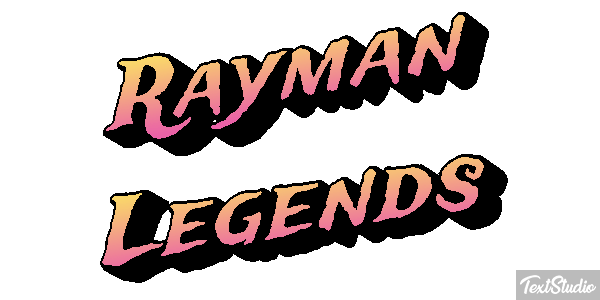 Rayman Legends Efekt tekstowy