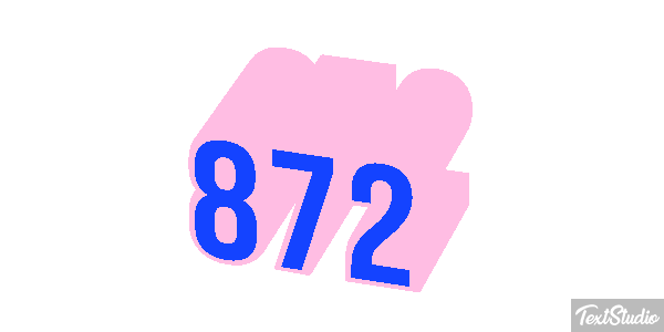 872 Metin efekti
