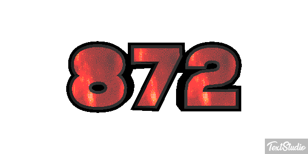 872 Metin efekti