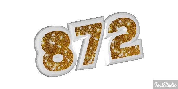 872 Metin efekti