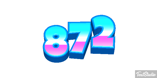 872 Metin efekti