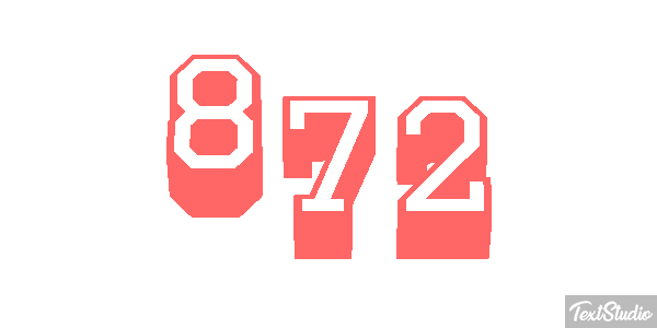 872 Metin efekti