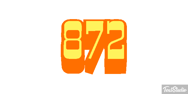872 Metin efekti