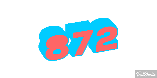 872 Metin efekti