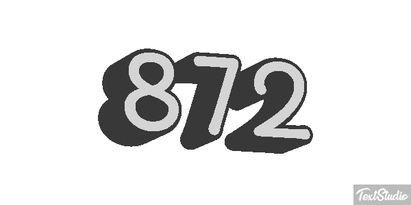 872 Metin efekti