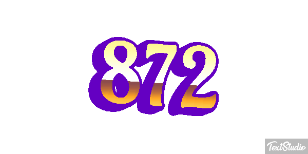 872 Metin efekti