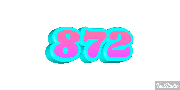 872 Metin efekti