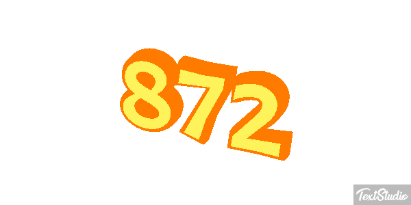 872 Metin efekti