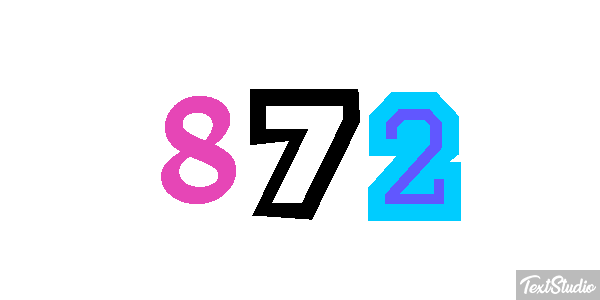 872 Metin efekti