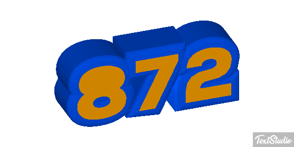 872 Metin efekti
