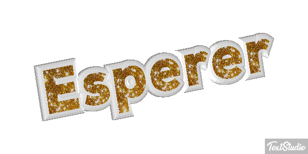 Espérer Effet de texte