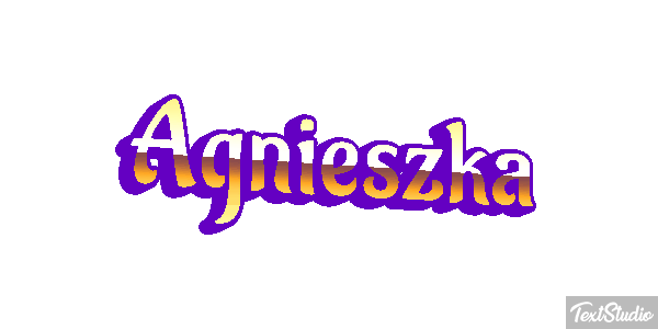 Agnieszka Efekt tekstowy