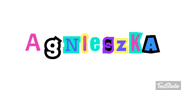 Agnieszka Efekt tekstowy