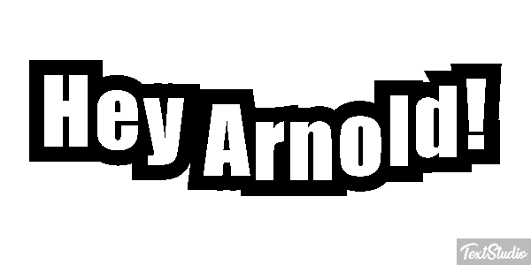 Hey Arnold! Metin efekti
