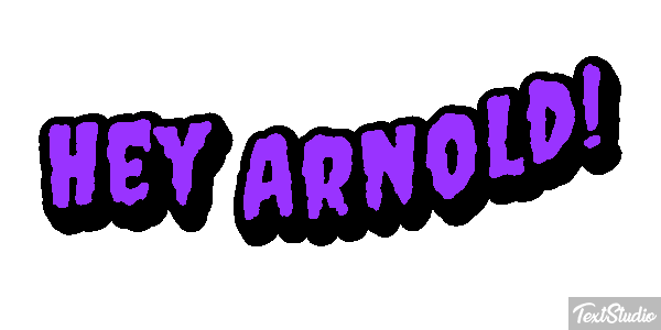 Hey Arnold! Metin efekti