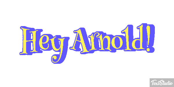 Hey Arnold! Metin efekti