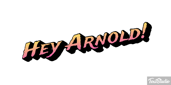 Hey Arnold! Metin efekti