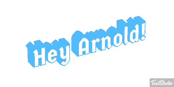 Hey Arnold! Metin efekti