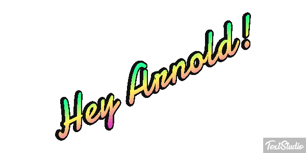 Hey Arnold! Metin efekti
