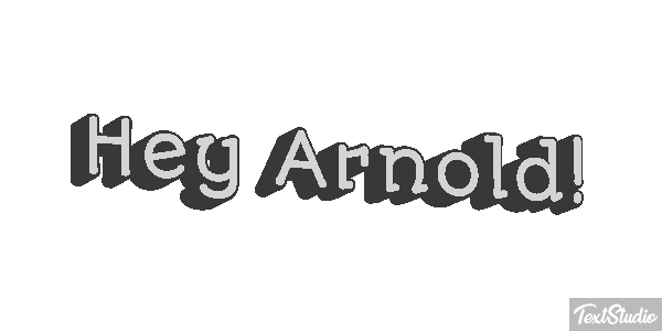 Hey Arnold! Metin efekti