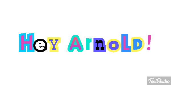 Hey Arnold! Metin efekti