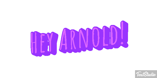 Hey Arnold! Metin efekti