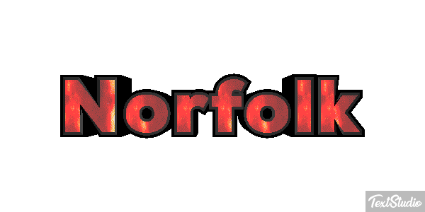 Norfolk Efeito do texto