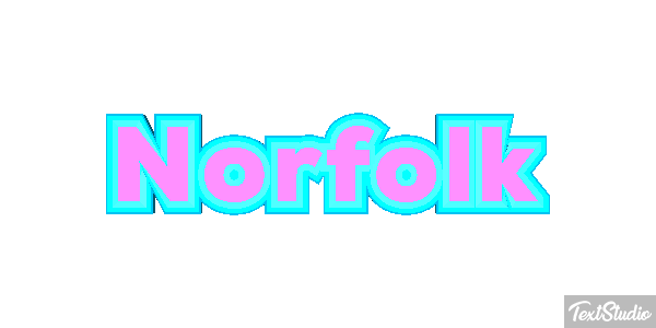 Norfolk Efeito do texto