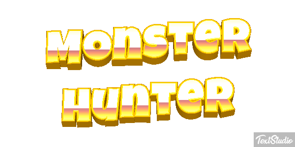 Monster Hunter Effetto testo