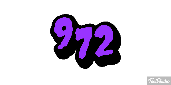972 Text effect