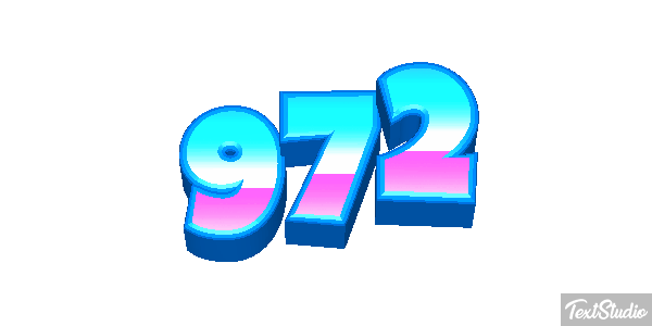 972 Text effect