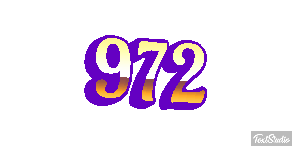 972 Text effect