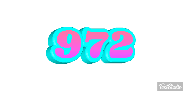 972 Text effect