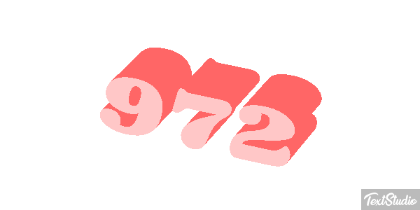 972 Text effect