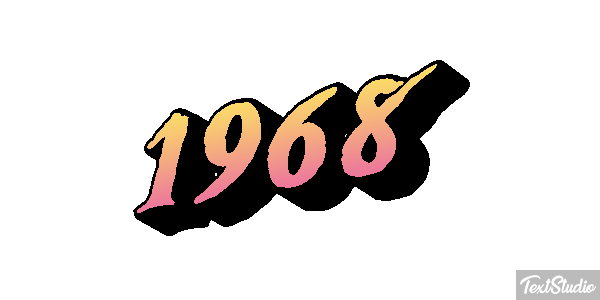 1968 Efekt tekstowy