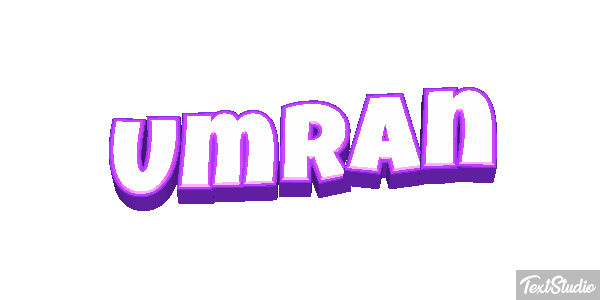 Umran Tekst effect