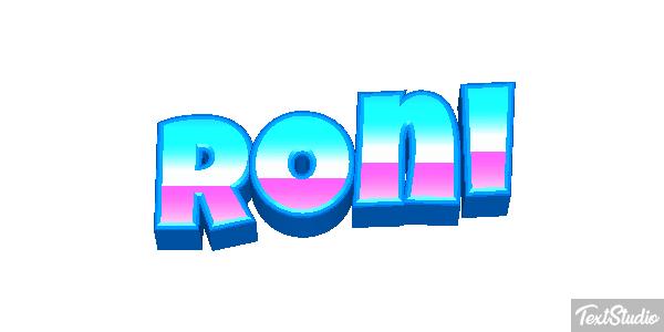 Roni Text effect