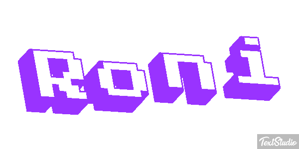 Roni Text effect