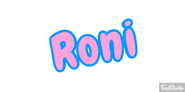 Roni Text effect