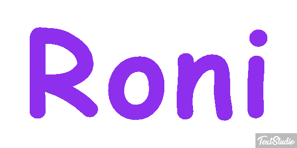 Roni Text effect