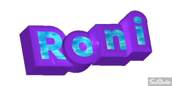 Roni Text effect