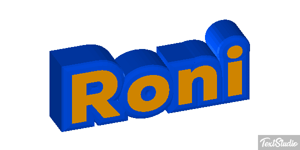 Roni Text effect