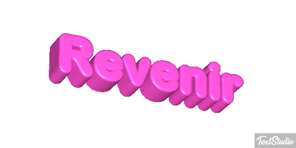 Revenir Effet de texte